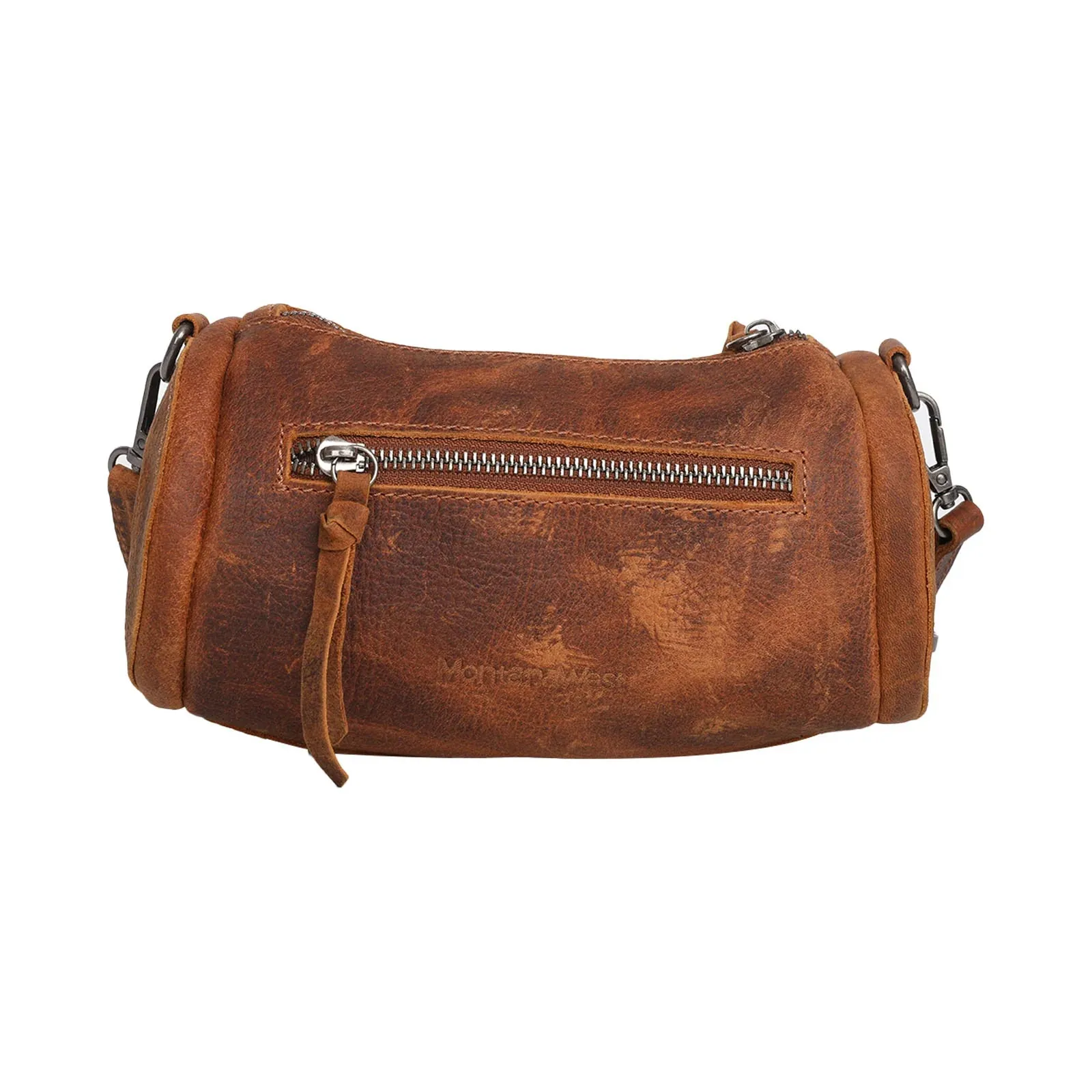 Leather Barrel Bag