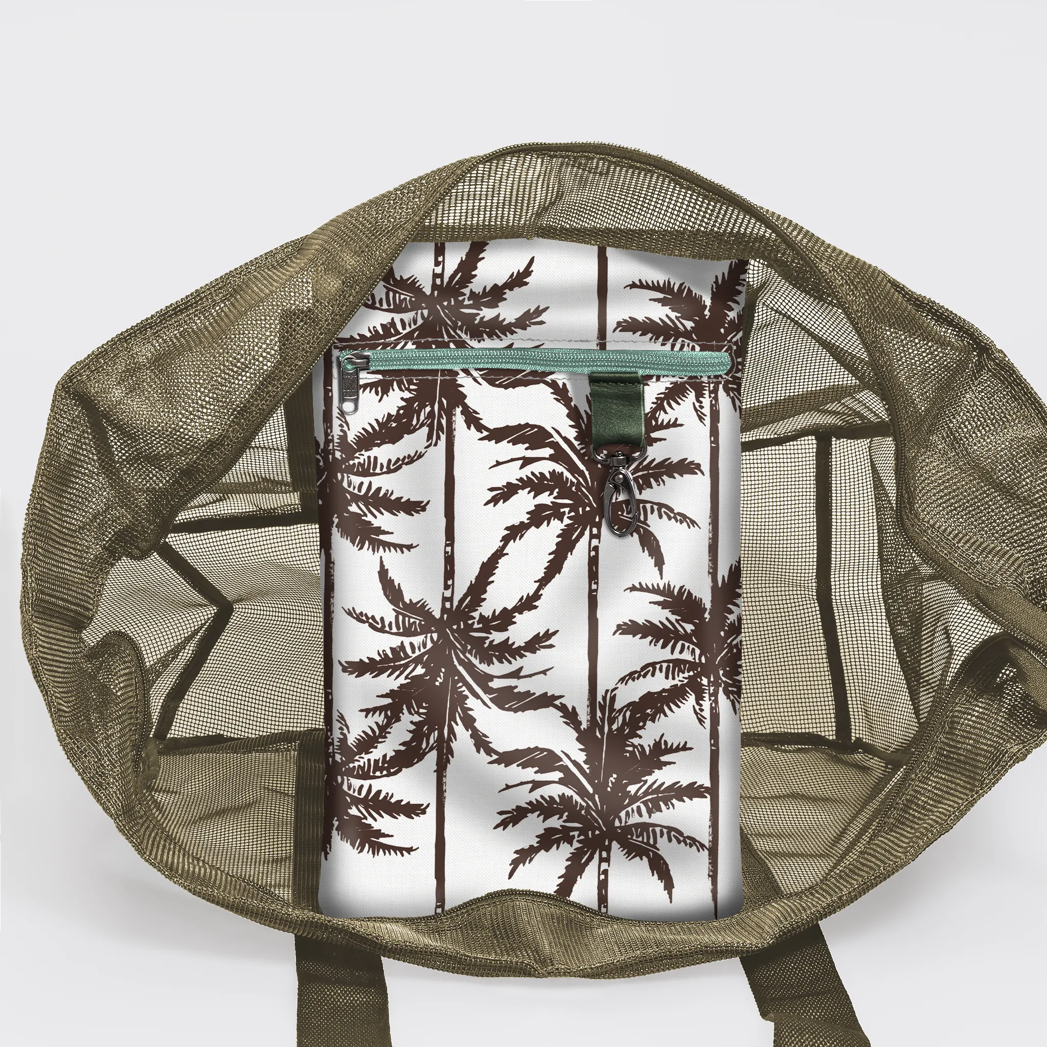 Meshie Large Beach Bag OLIVE