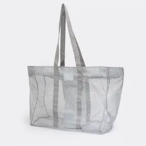 Meshie Large Beach Bag SILVER