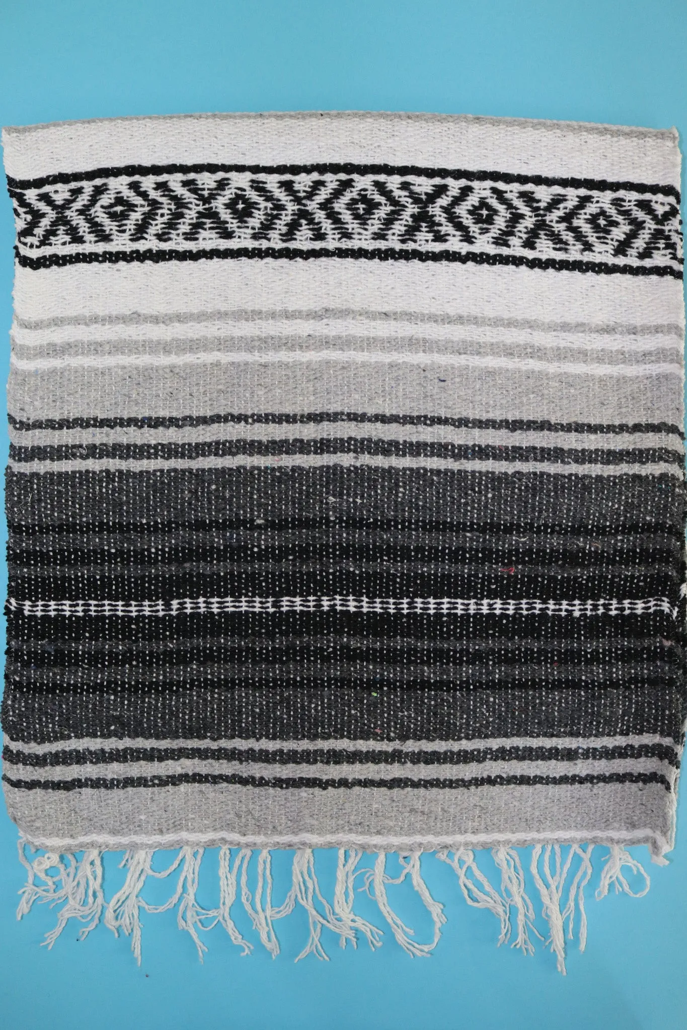 Mexican Falsa Table Runner Grey