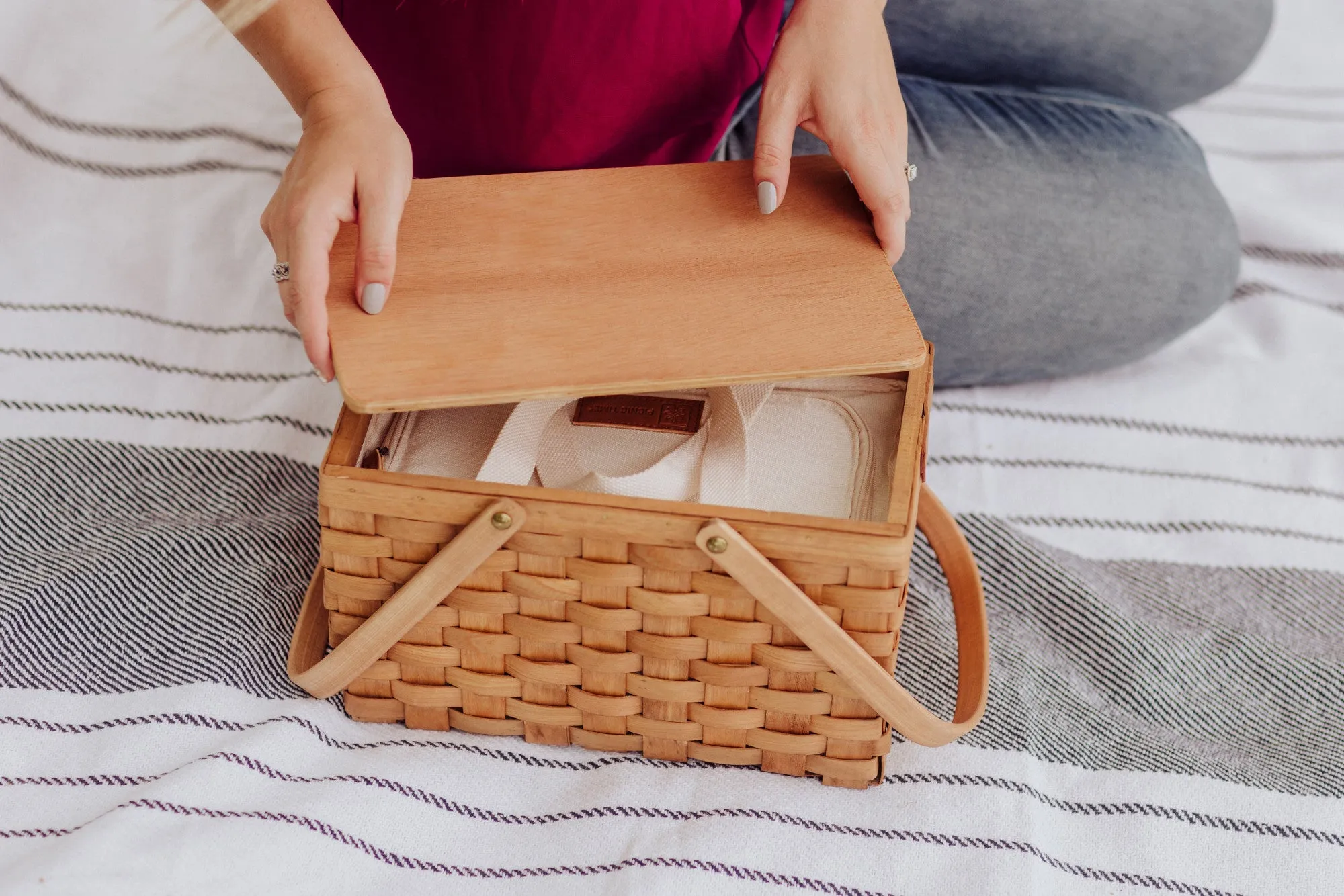 Mickey & Minnie Mouse - Poppy Personal Picnic Basket