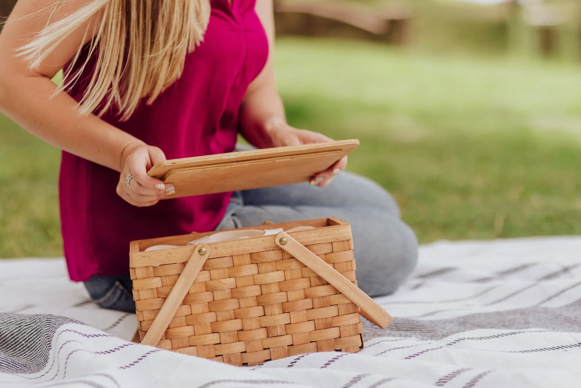 Mickey & Minnie Mouse - Poppy Personal Picnic Basket