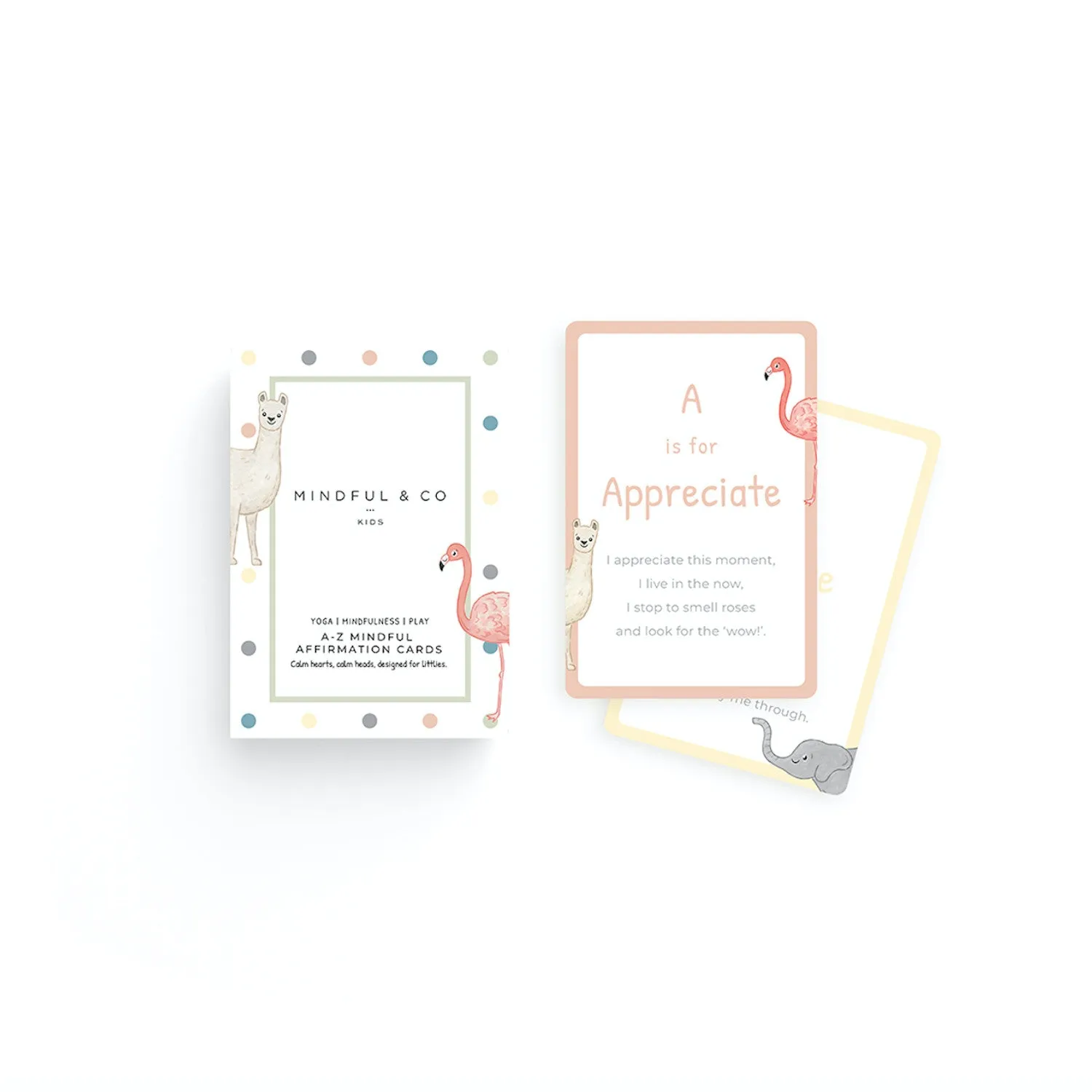 Mindful & Co Kids A-Z Affirmation Cards