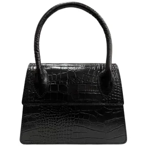 Modarno Italian Leather Handbag-Trapeze