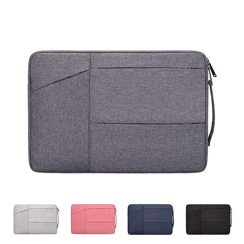 Multifunction High Quality Waterproof Laptop Sleeve Bag-Grey