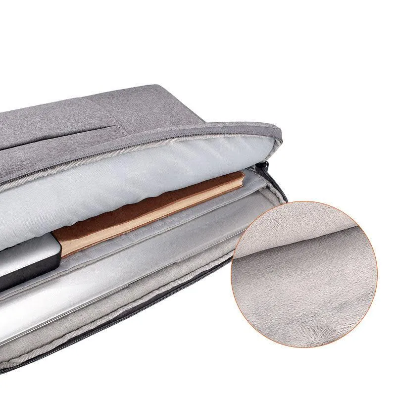 Multifunction High Quality Waterproof Laptop Sleeve Bag-Grey