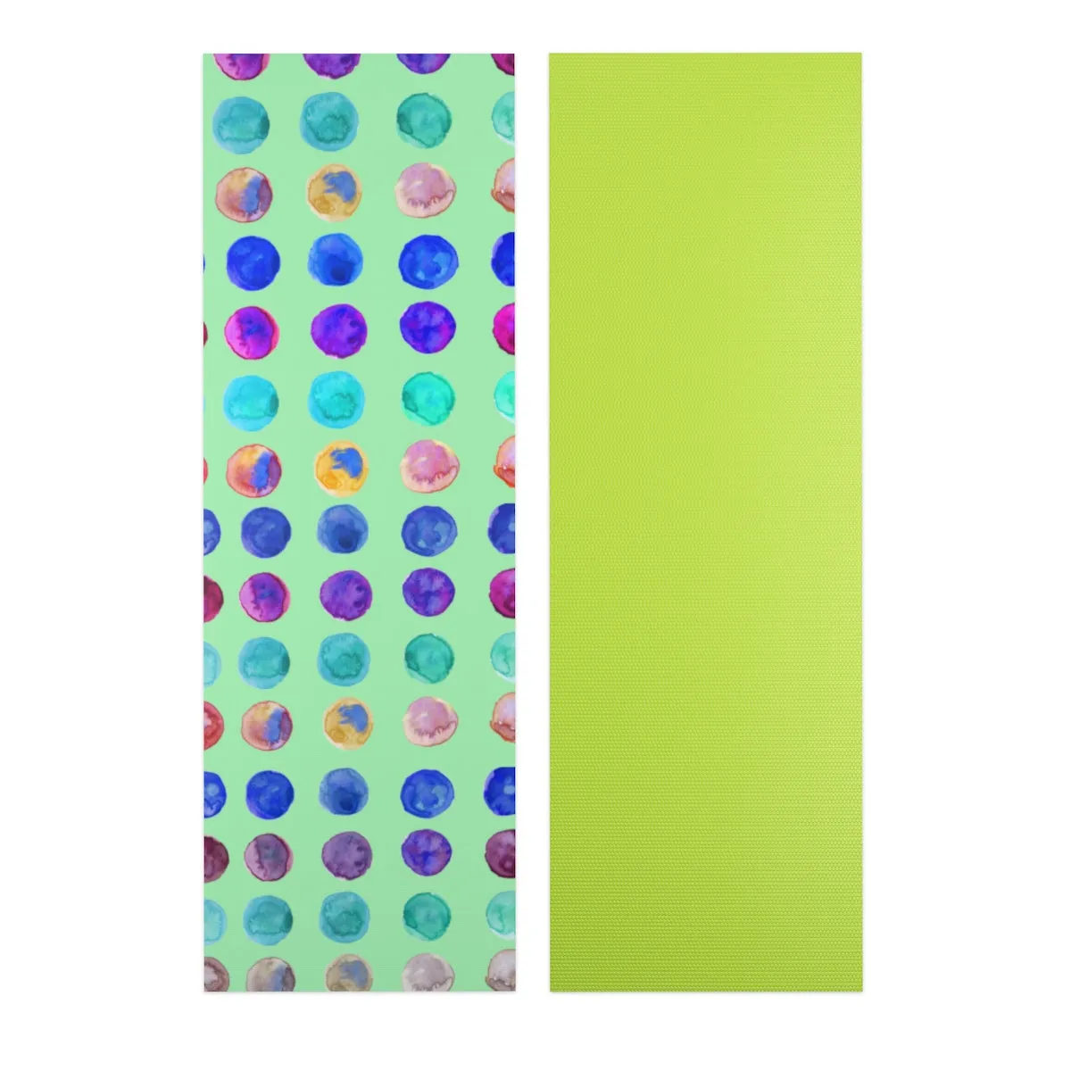 Nakano Central Field Polka Dot Yoga Mat   Yoga Bag Full 2-Piece Set - Made in USA