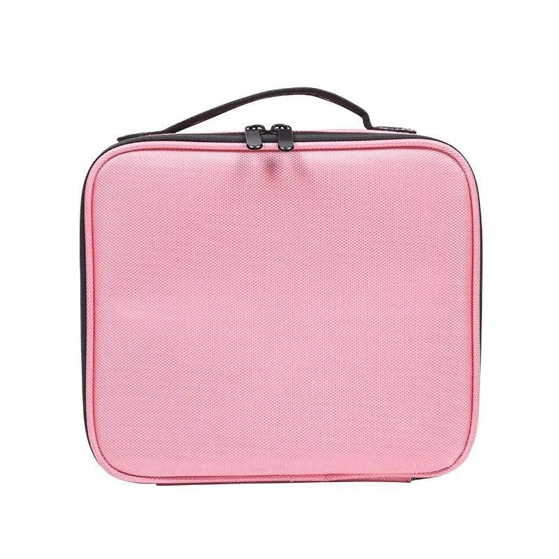 Partition Multi Functional Portable Makeup Bag