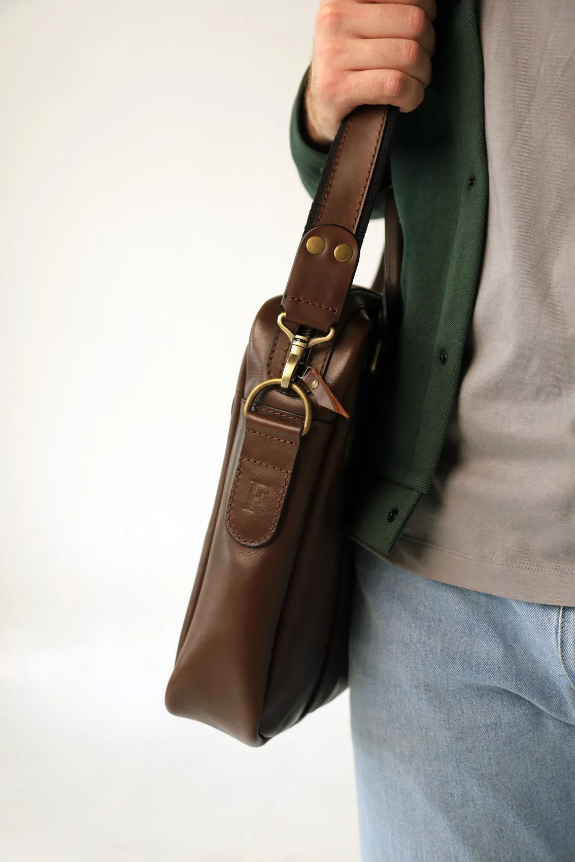 Personalized gifts for him, Leather briefcase man, full grain leather bag men, mens laptop messenger bag, satchel bag, computer bag