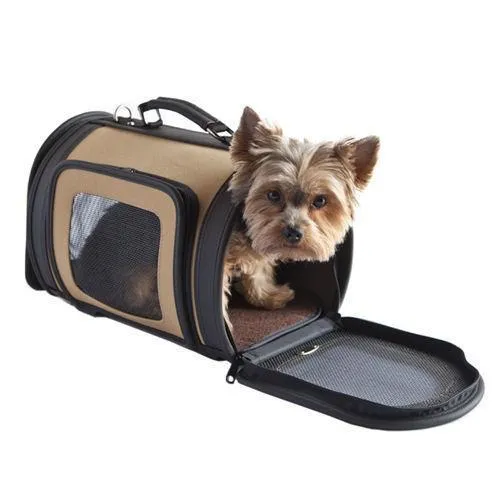 Petote Kelle Dog Carrier Khaki