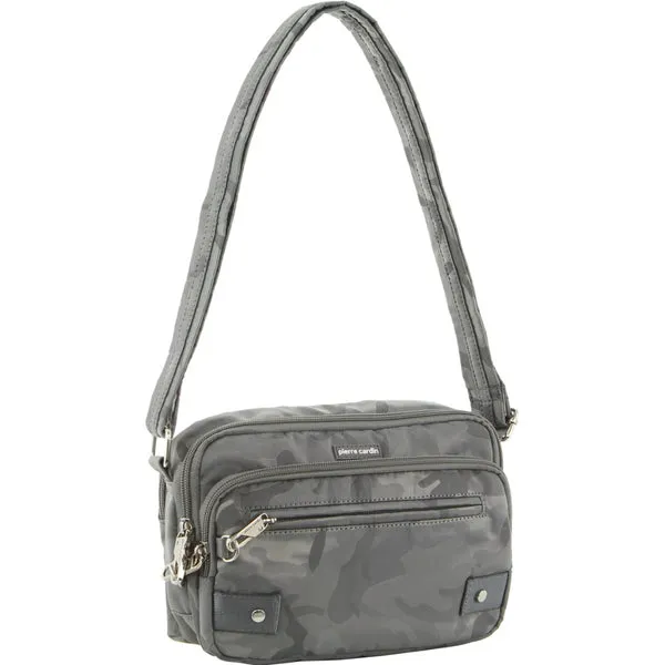 Pierre Cardin - PC3269 Anti Theft Crossbody Travel bag - Grey