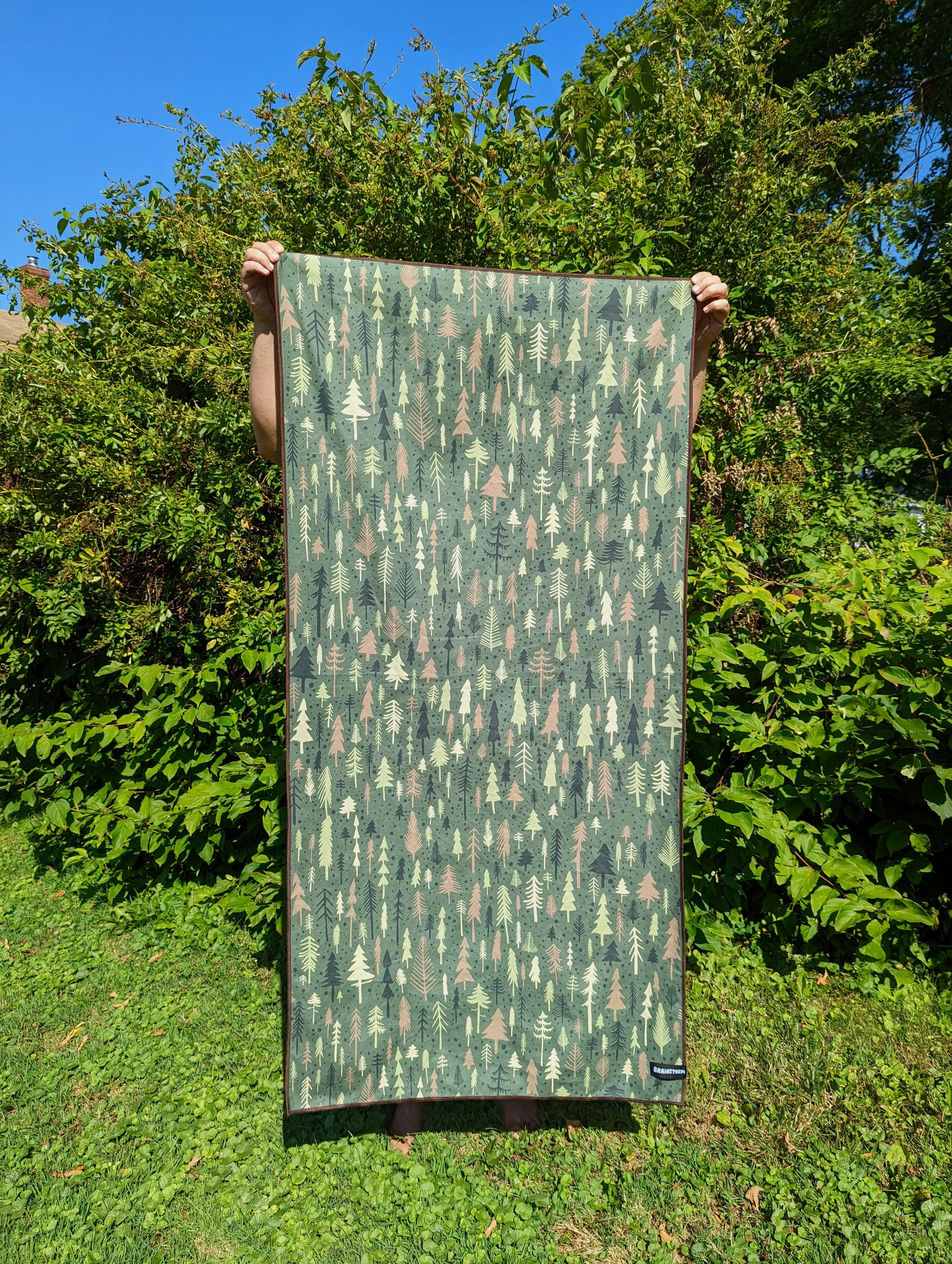 Pine Trees Quick Dry Towel