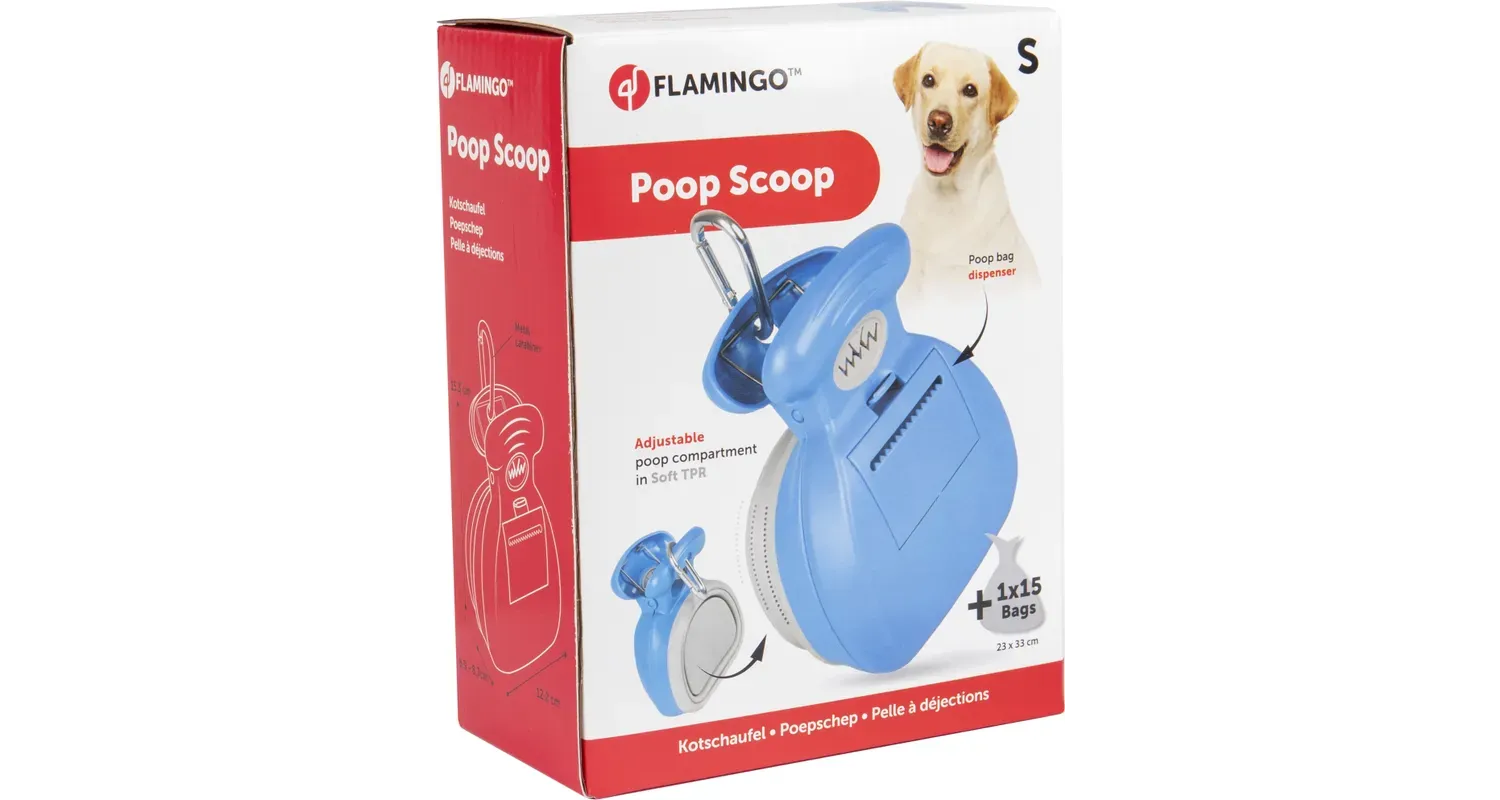 POOP SCOOP FOLDABLE FIA BLUE