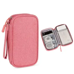 Portable Cable Winder Organizer Waterproof Storage Bag for Power Bank Digital Cable Case Earphone Oxford Cloth Earphone Case