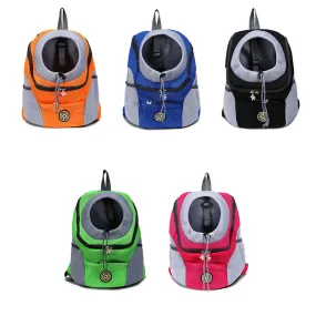 Portable Pet Backpack Carrier: Dog Travel Bag