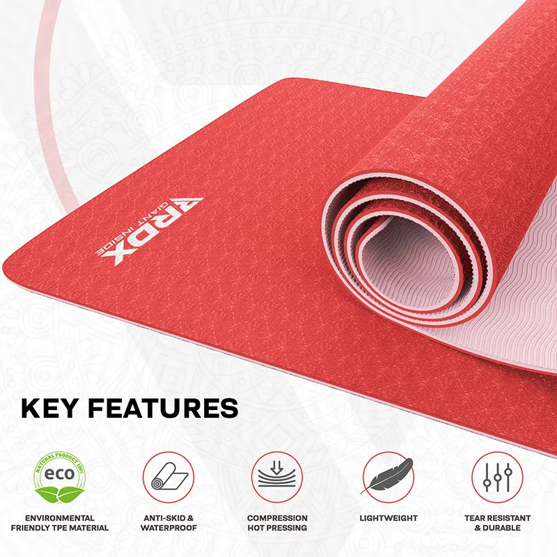 RDX PP 6mm TPE Yoga Mat