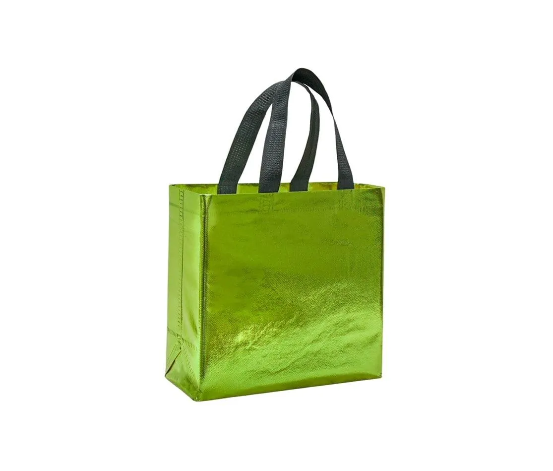 Shopping Bag | Carry Bag for Return Gifts | Non-Woven Gift Bags | Tote Bags (Pack of 10 Pcs) | 9" Inch Small