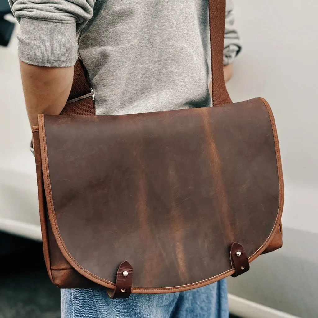 Slimline Messenger Bag, Hard Times