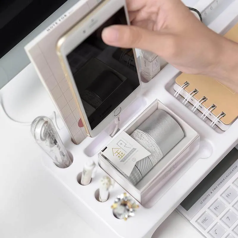 Smart Computer Keyboard Storage Rack Organizer