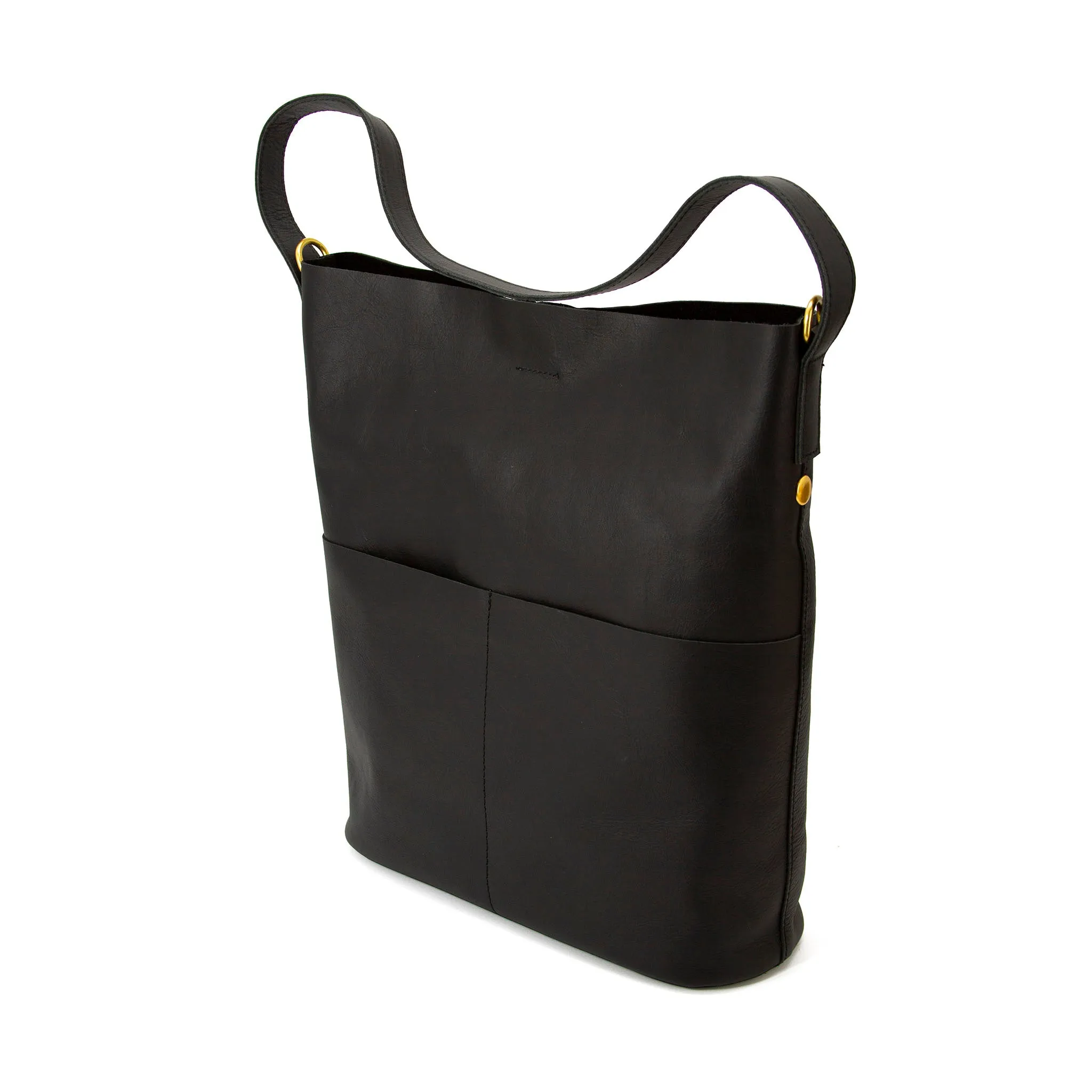 Soft Leather Large Capacity Tote Bag With Shoulder Strap And Detachable Strap -i7bags