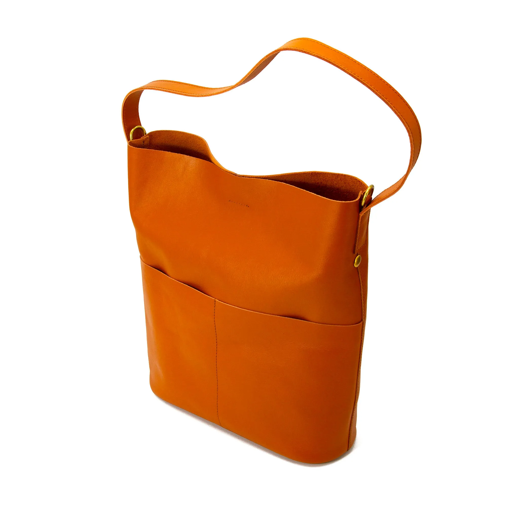 Soft Leather Large Capacity Tote Bag With Shoulder Strap And Detachable Strap -i7bags