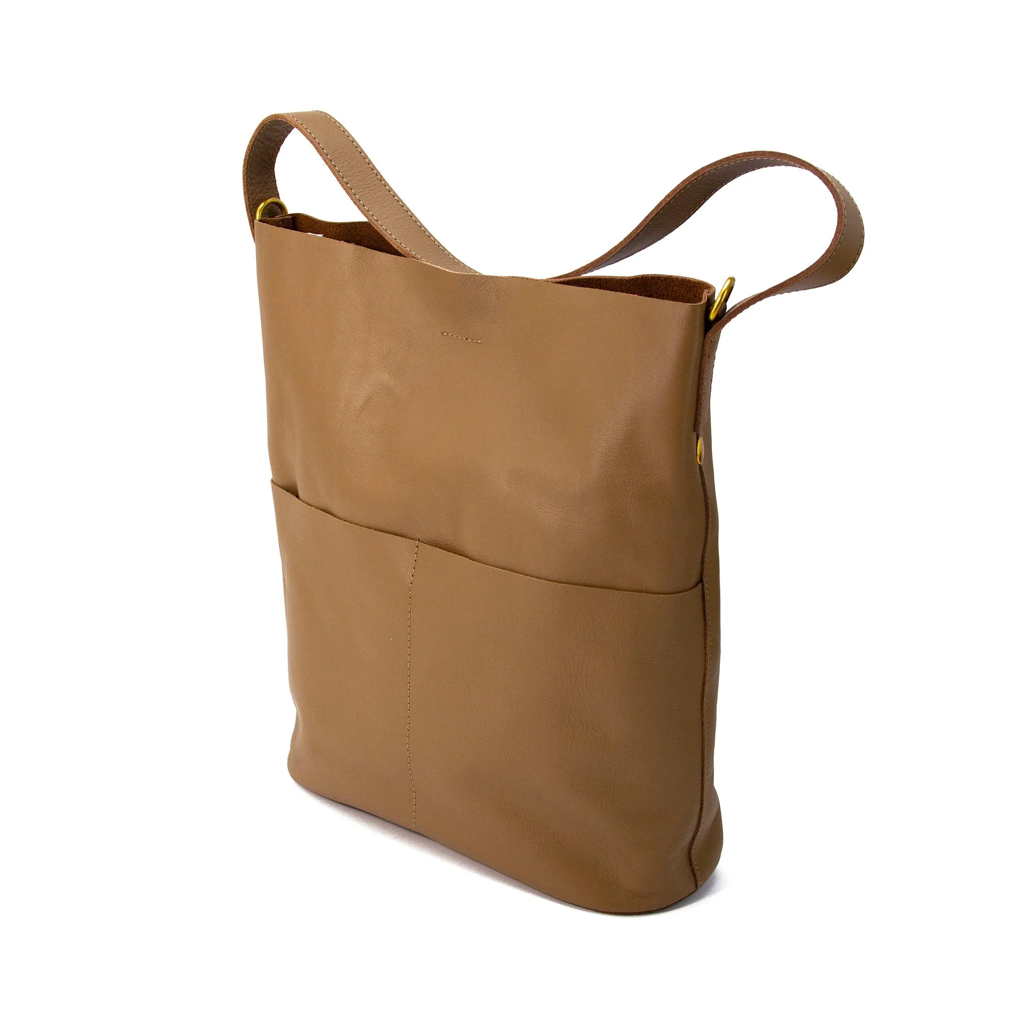 Soft Leather Large Capacity Tote Bag With Shoulder Strap And Detachable Strap -i7bags