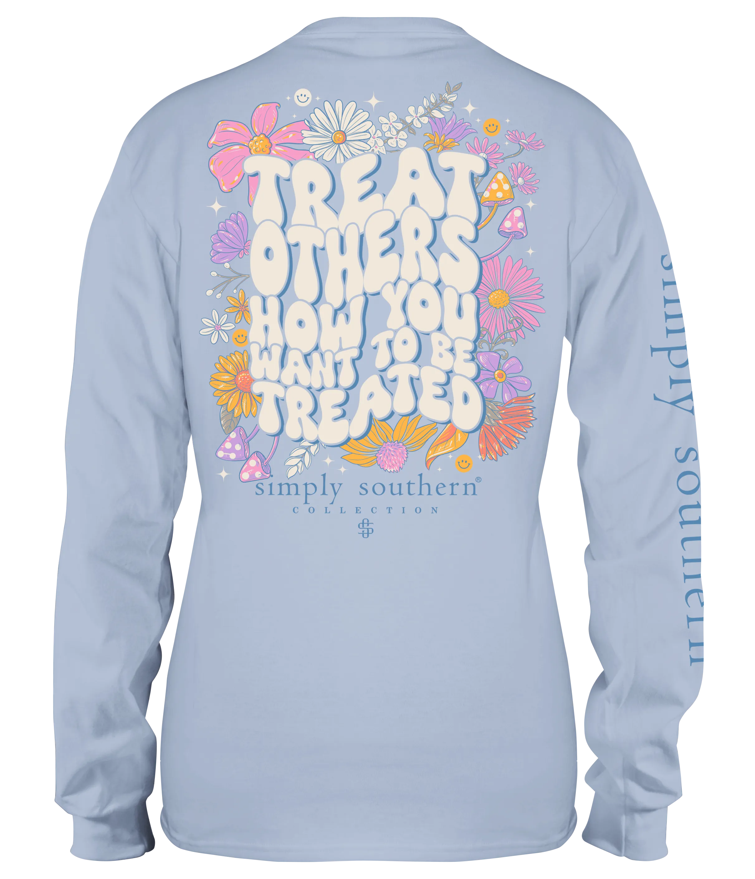 'Treat Others How You Want To Be Treated' Long Sleeve Tee by Simply Southern