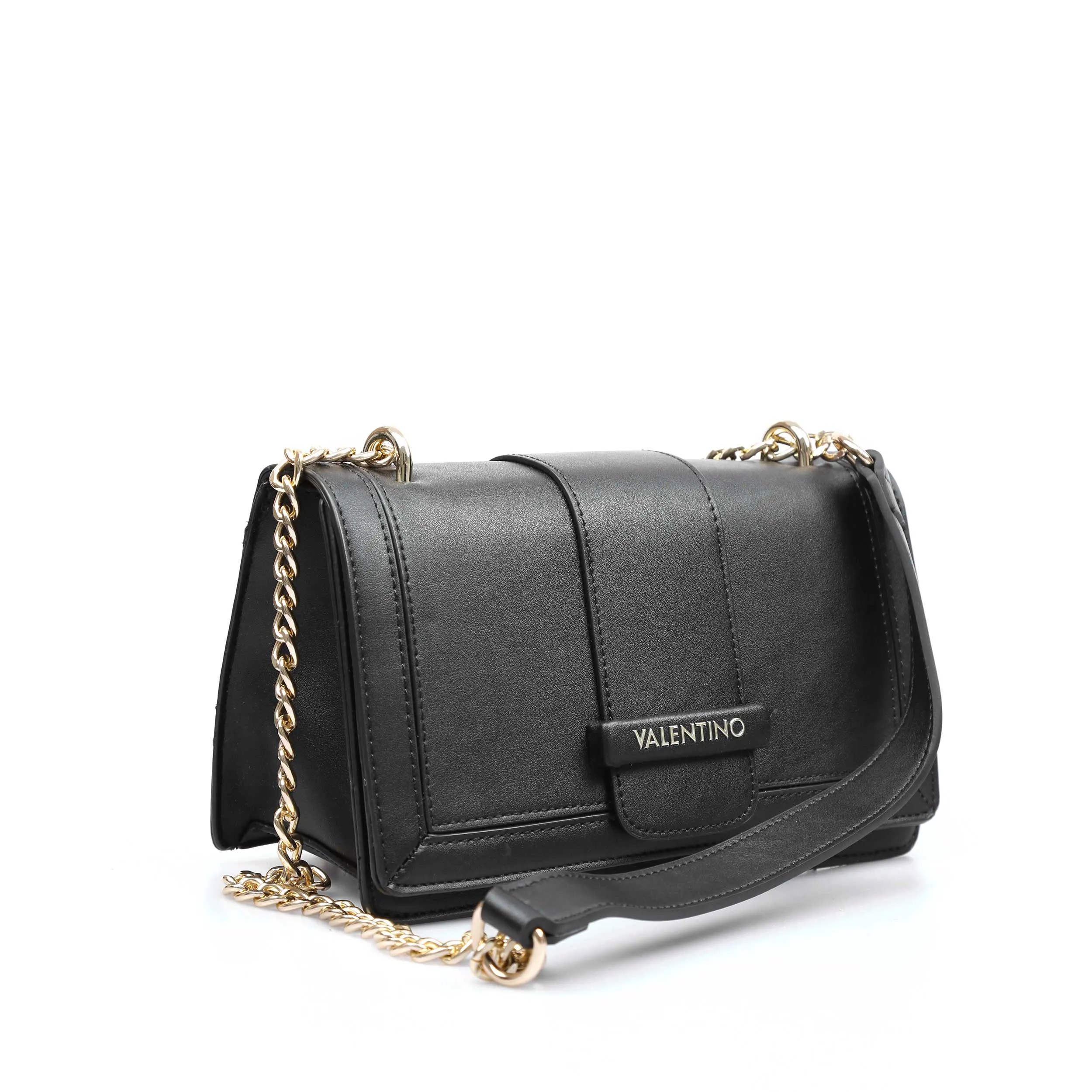 Valentino Bags Bonsai Shoulder Bag in Black