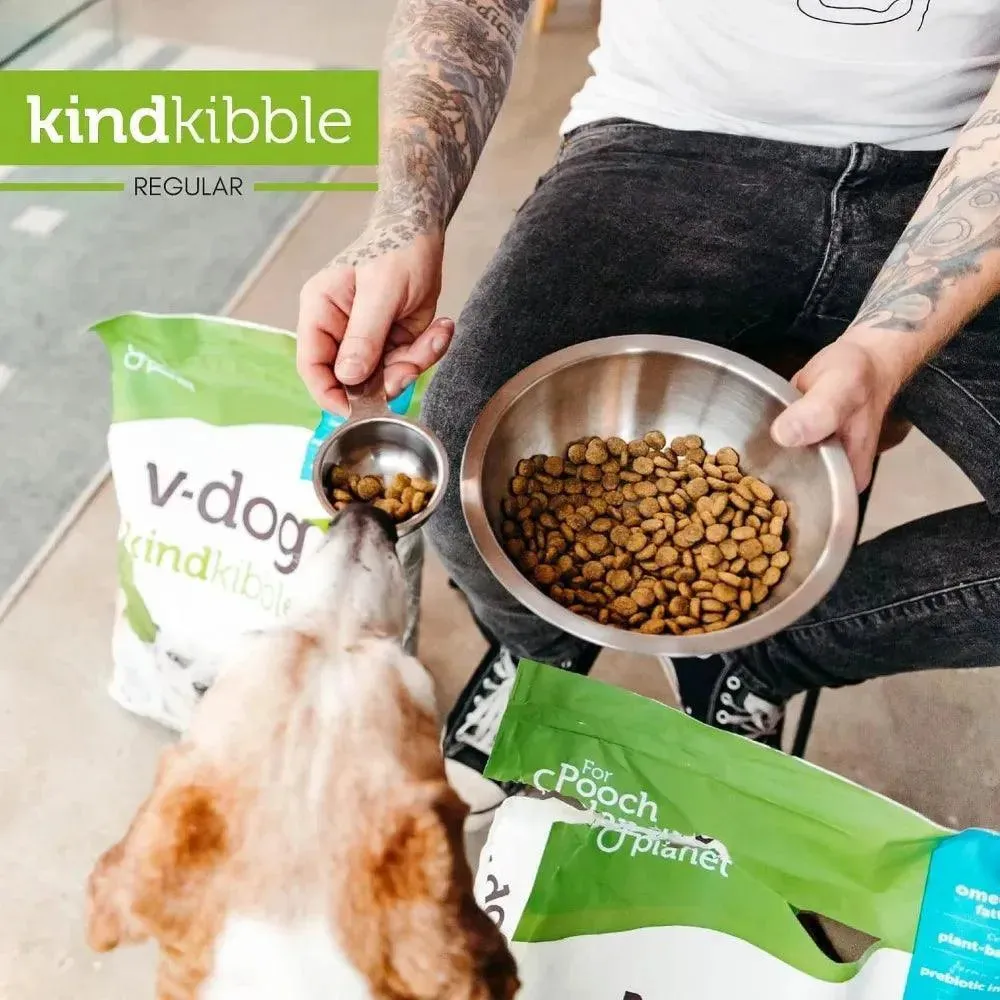 Vegan Kibble Dry Dog Food - Plant-Based Protein (24 LB)