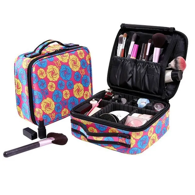 Women High Quality Professional Makeup Organizer Bolso Mujer Cosmetic Case