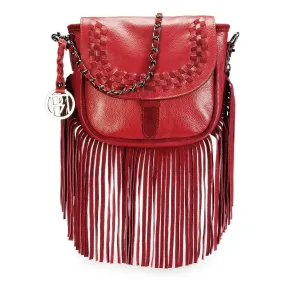 Women's Leather Crossbody Bag - PR1073