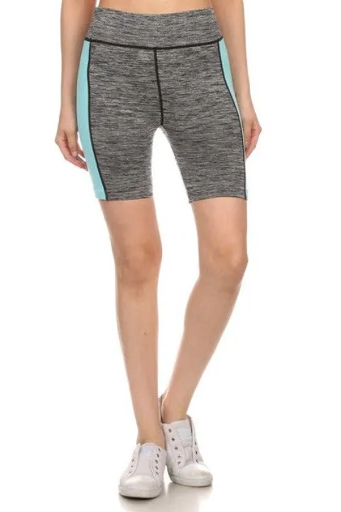 Yelete Women's Seamless Performance Style Bermuda Shorts