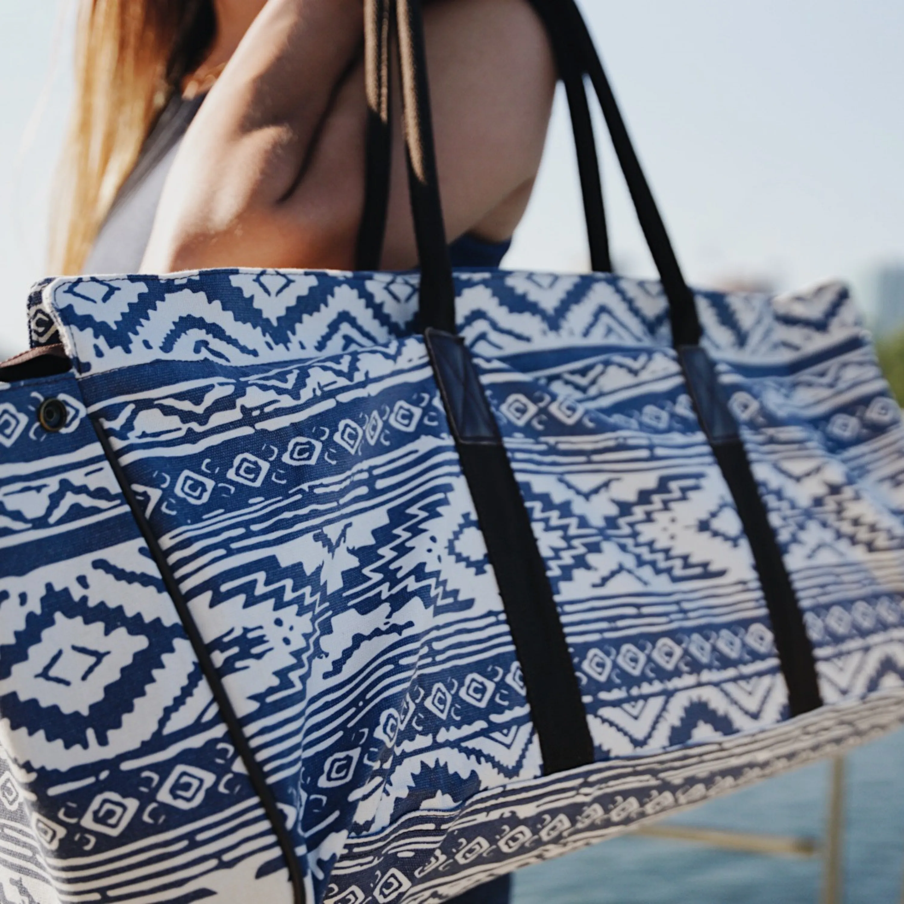 Yoga Mat Long Tote Bag