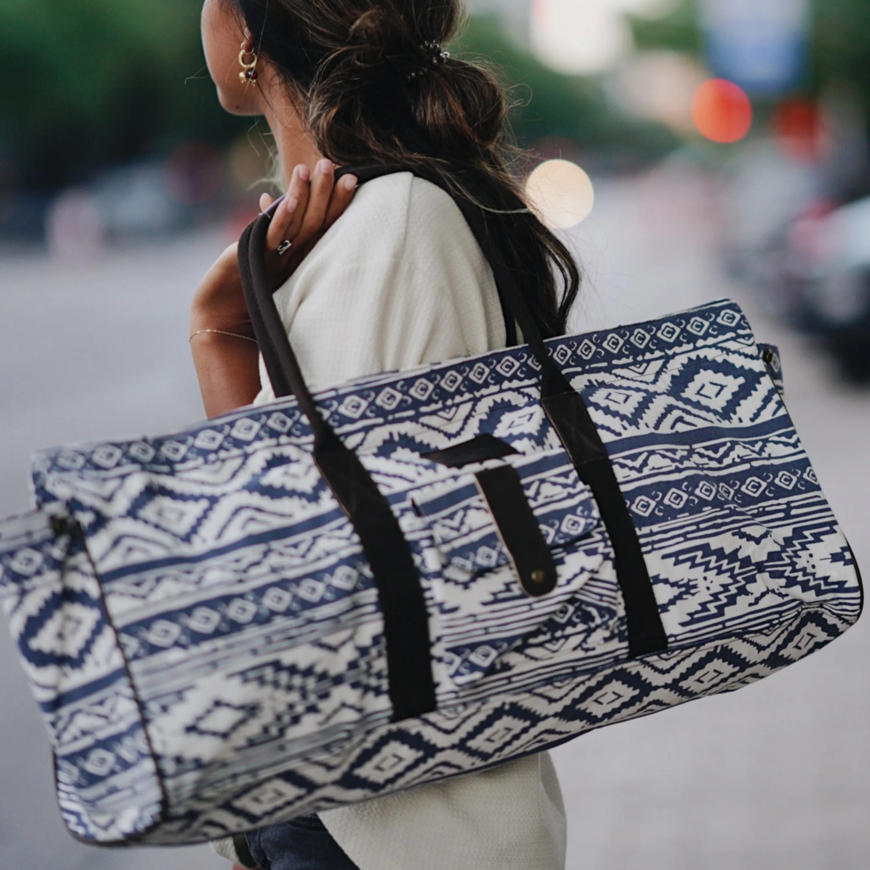 Yoga Mat Long Tote Bag